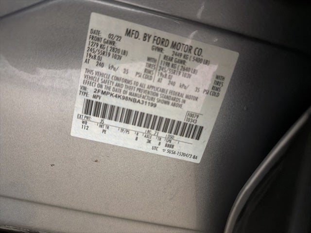 2022 Ford Edge Titanium