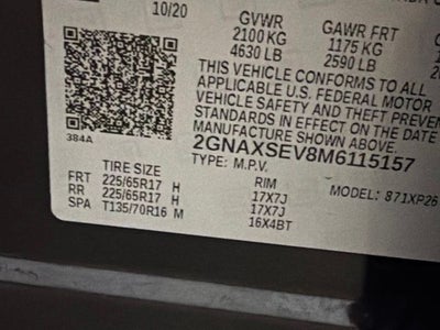 2021 Chevrolet Equinox AWD LS
