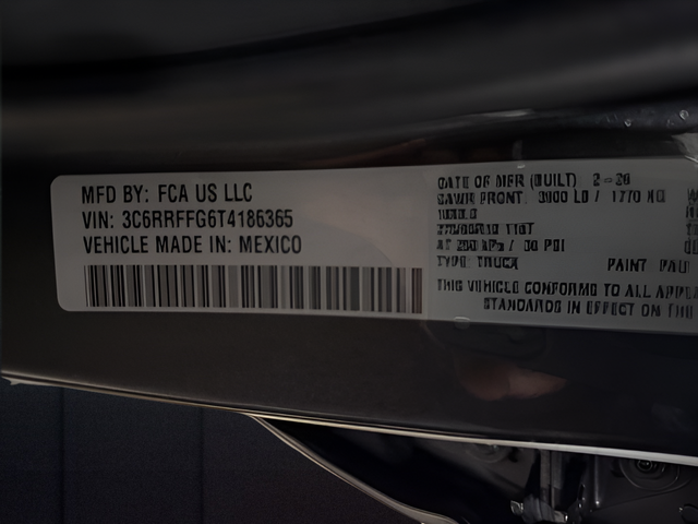 2026 RAM Ram 1500 RAM 1500 BIG HORN CREW CAB 4X4 5'7' BOX