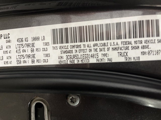 2014 RAM 2500 Outdoorsman