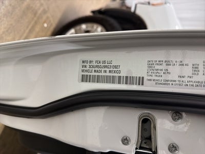 2024 RAM 2500 Big Horn Crew Cab 4x4 6'4' Box