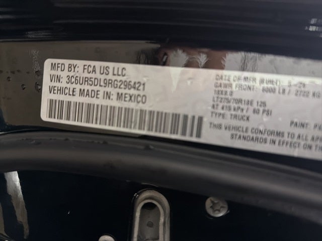 2024 RAM 2500 Big Horn Crew Cab 4x4 6'4' Box