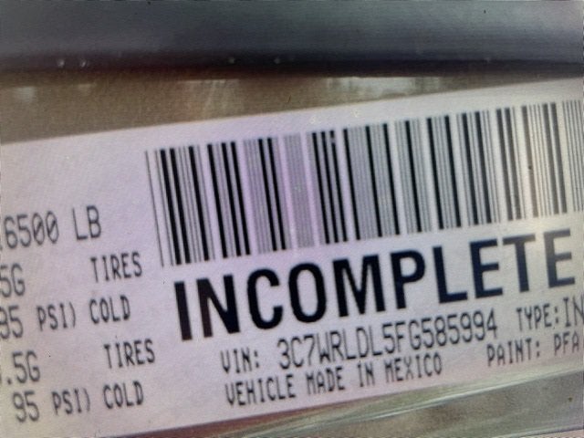 2015 RAM 4500HD Tradesman