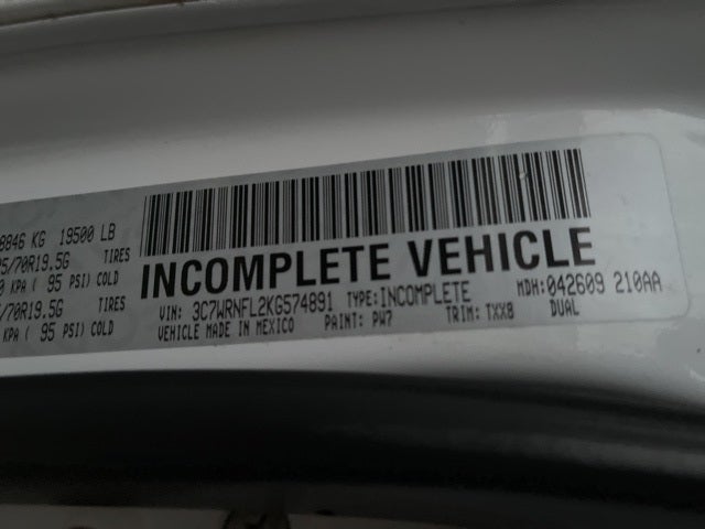 2019 RAM 5500 Chassis Tradesman/SLT/Laramie/Limited