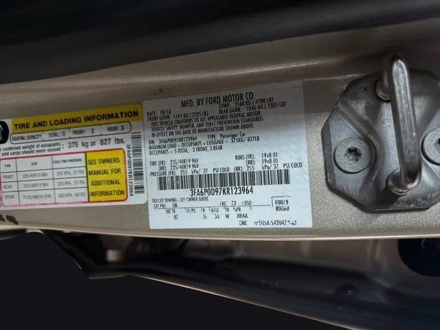 2019 Ford Fusion Titanium