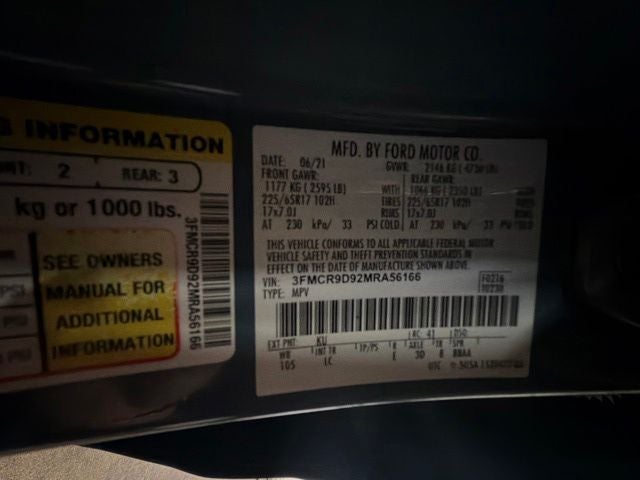 2021 Ford Bronco Sport Badlands
