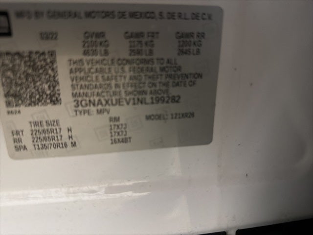 2022 Chevrolet Equinox AWD LT