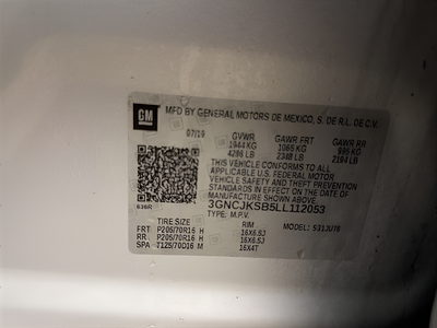 2020 Chevrolet Trax LS