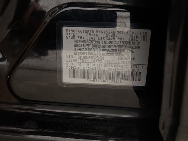 2019 Nissan Sentra S