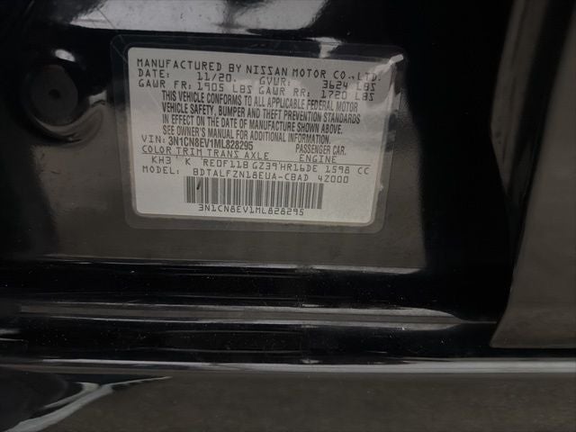 2021 Nissan Versa SV Xtronic CVT