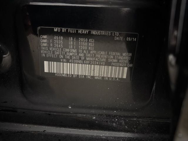 2015 Subaru Legacy 2.5i Limited