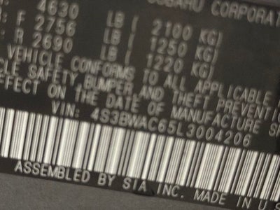 2020 Subaru Legacy Premium