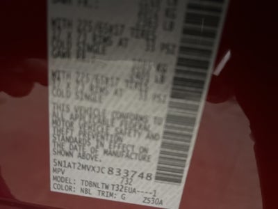 2018 Nissan Rogue SV