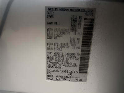 2020 Nissan Pathfinder SV 4WD