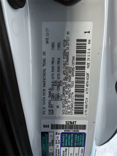 2018 Toyota Tacoma TRD Off Road