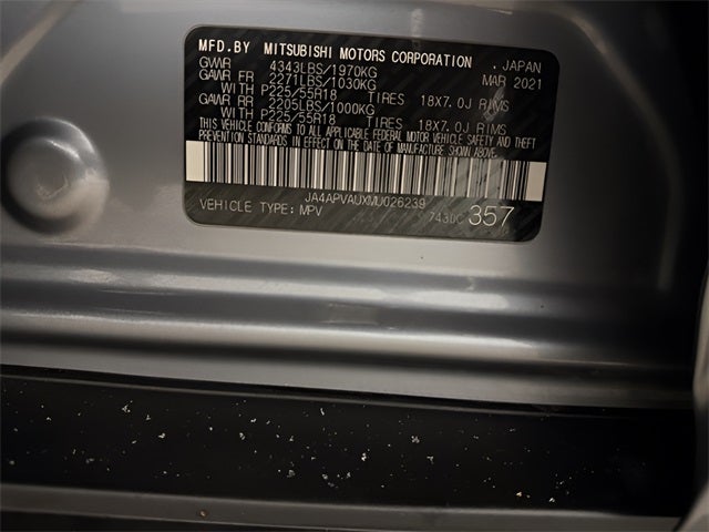 2021 Mitsubishi Outlander Sport 2.0 SE 2WD