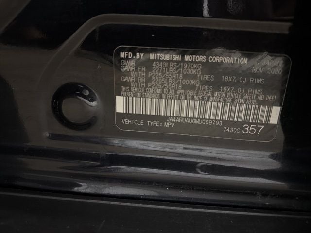 2021 Mitsubishi Outlander Sport 2.0 ES AWC