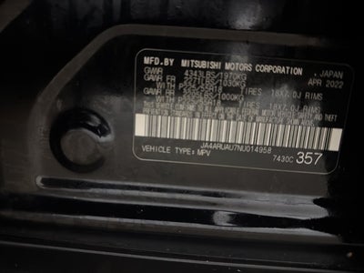 2022 Mitsubishi Outlander Sport 2.0 ES AWC