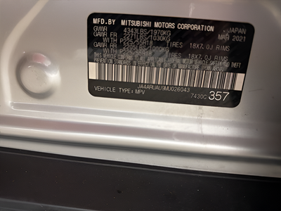 2021 Mitsubishi Outlander Sport 2.0 ES