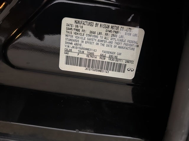 2017 INFINITI Q50 3.0t Sport