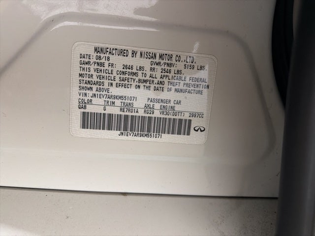 2019 INFINITI Q50 3.0t LUXE