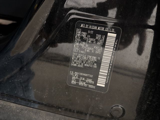 2022 Nissan Armada SL 4WD