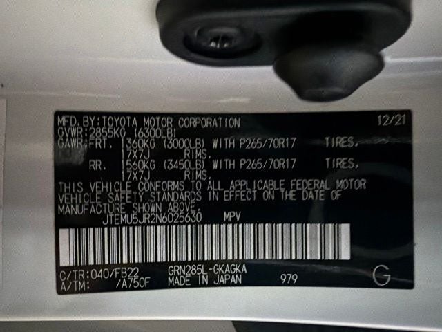 2022 Toyota 4Runner SR5