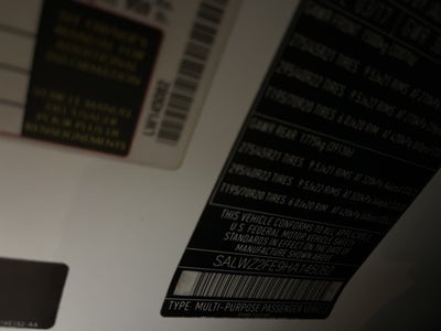 2017 Land Rover Range Rover Sport 5.0L V8 Supercharged SVR