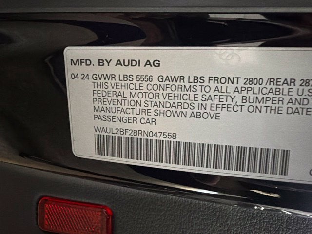 2024 Audi A6 Sedan Premium Plus 55 TFSI quattro S tronic